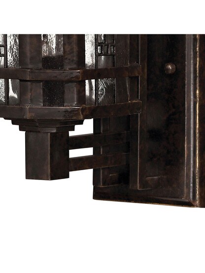 Tahoe Wall Mounted Porch Light in Regency Bronze