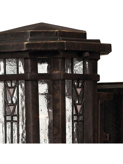 Tahoe Wall Mounted Porch Light in Regency Bronze