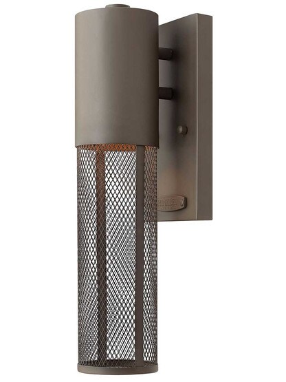 Aria Slender Exterior Wall Sconce.