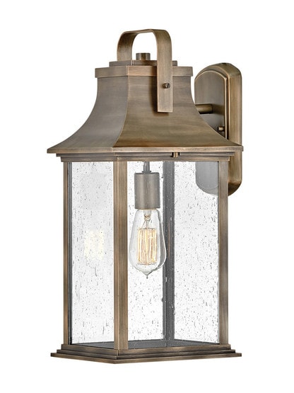 Grant 1 Light Large Wall Mount Lantern