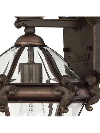 Alternate View 3 of San Clemente Small Exterior Sconce In Museum Black