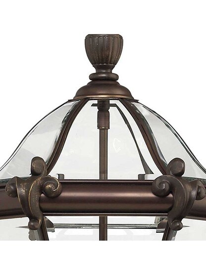 Alternate View 4 of San Clemente Hanging Exterior Light In Museum Black