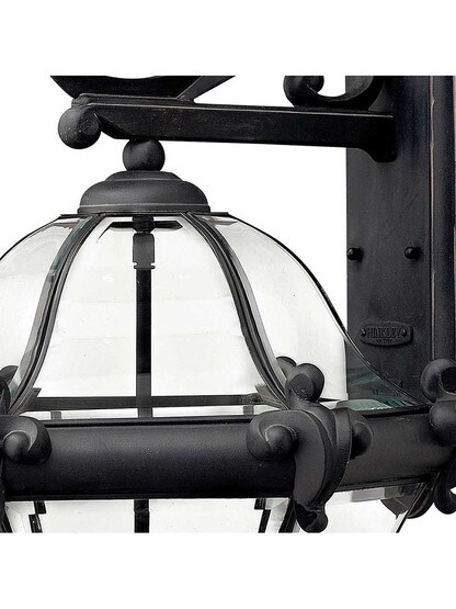 Alternate View 3 of San Clemente Extra Large Exterior Sconce In Museum Black