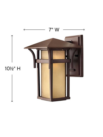 Alternate View 4 of Harbor Small Entry Wall Sconce.