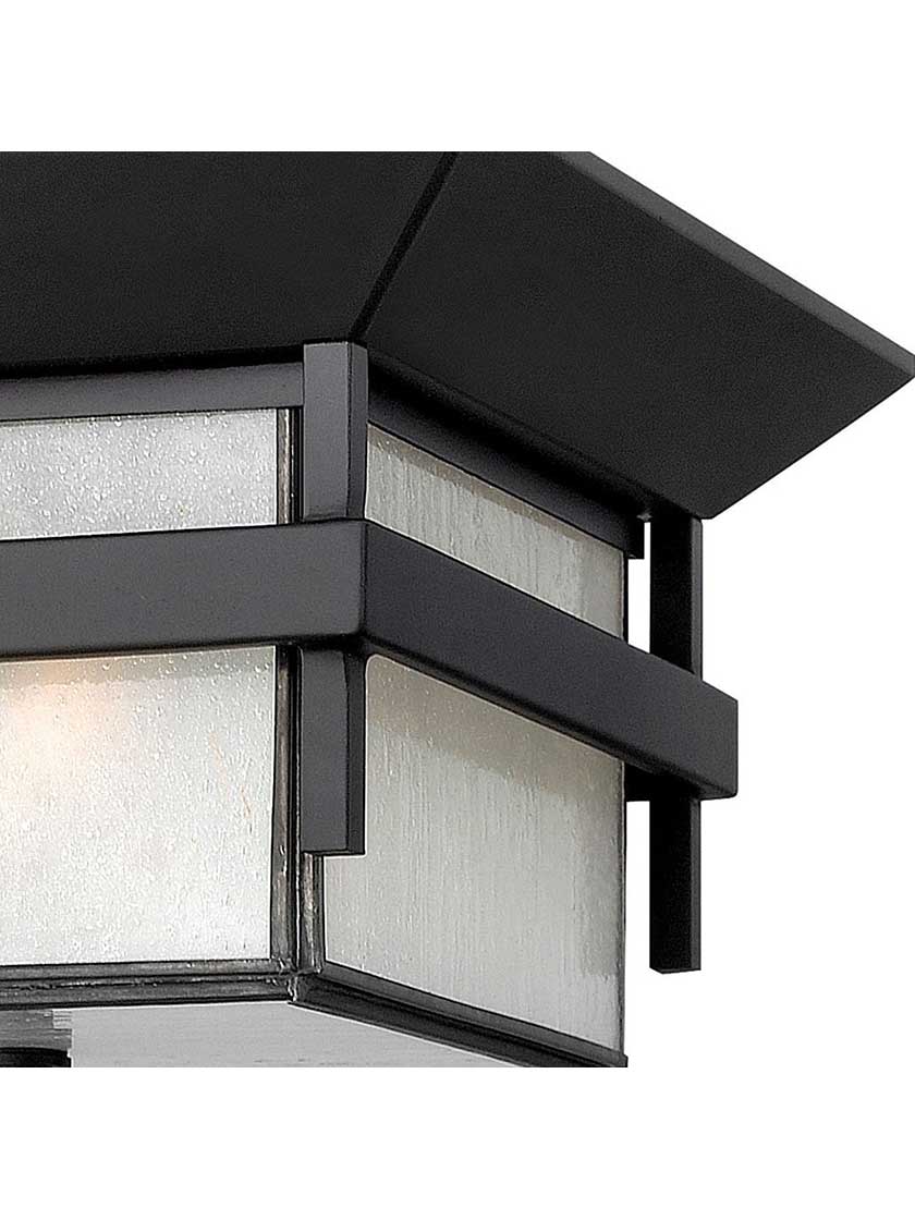 Alternate View 2 of Harbor Exterior Flush-Mount Porch Light.