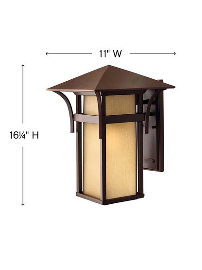 Alternate View 6 of Harbor Large Entry Wall Sconce.