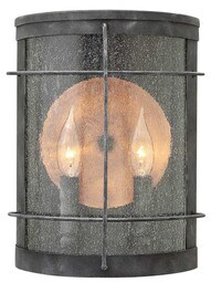 Newport 2-Light Exterior Wall Sconce