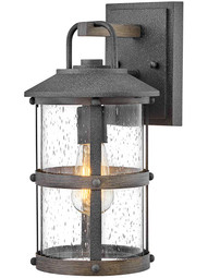 Lakehouse Small Outdoor 1-Light Wall Mount