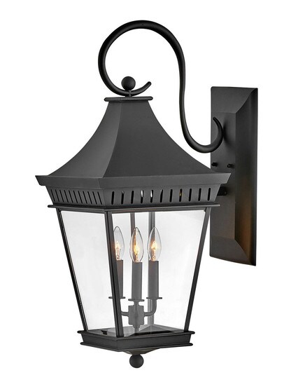 Chapel Hill 3 Light Large Wall Mount Lantern