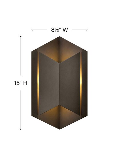 Lex 15" Entry Sconce