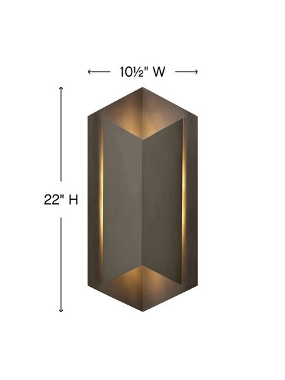 Lex 22" Entry Sconce