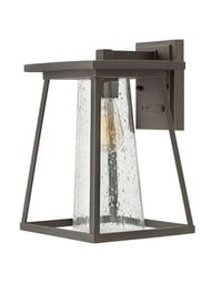 Burke 1 Light Medium Wall Mount Lantern in Oil Rubbed Bronze