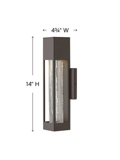 Vapor 1 Light Small Wall Mount Lantern