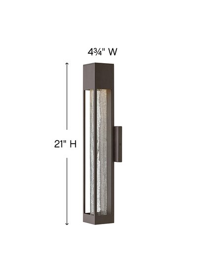 Vapor 1 Light Medium Wall Mount Lantern