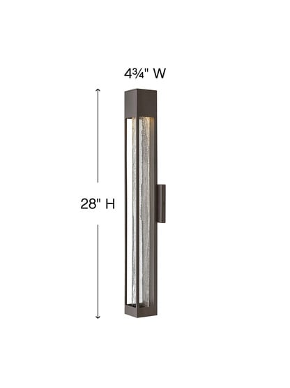 Vapor 1 Light Large Wall Mount Lantern
