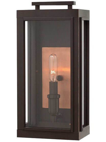 Sutcliffe 1-Light Exterior Wall Sconce.
