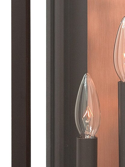 Sutcliffe 3-Light Exterior Wall Sconce
