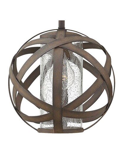Alternate View of Carson Small Exterior Pendant.