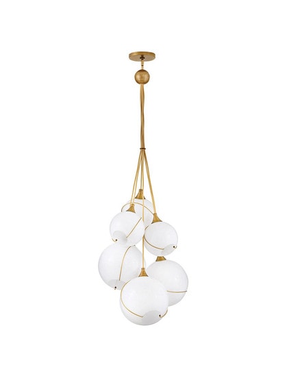 Skye 6 Light Medium Multi Tier Chandelier