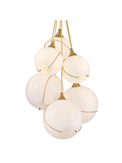 Skye 6 Light Medium Multi Tier Chandelier
