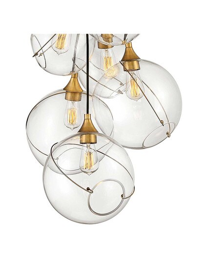 Skye 6 Light Medium Multi Tier Chandelier