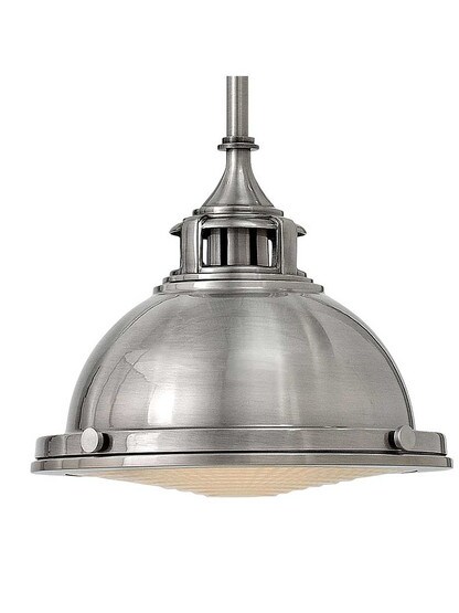 Alternate View 3 of Amelia Stem Pendant with Metal Shade.