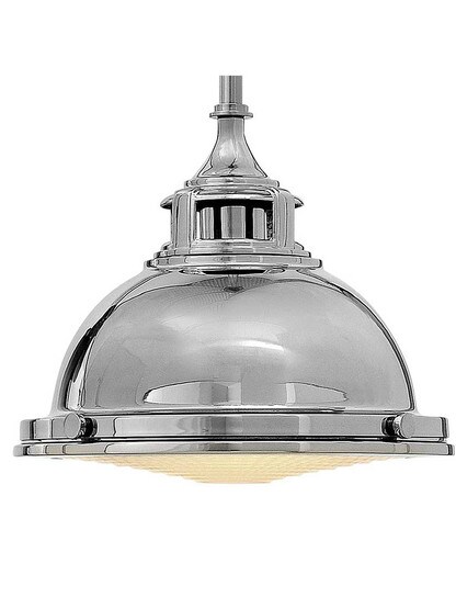 Alternate View 4 of Amelia Stem Pendant with Metal Shade.
