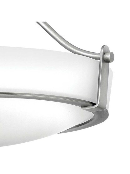 Alternate View of Hathaway 3 Light Semi-Flush Ceiling Light