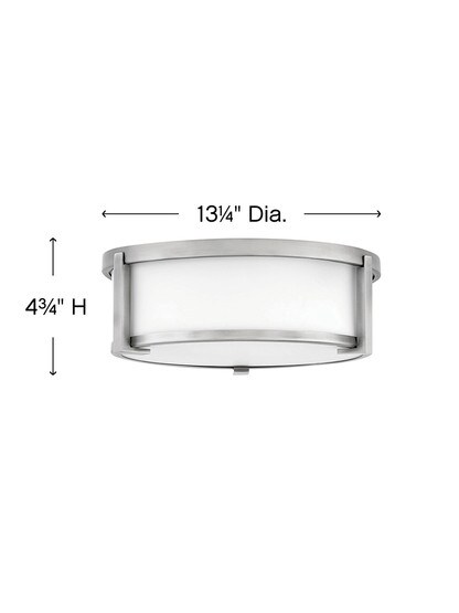 Lowell 2 Light Medium Flush Mount