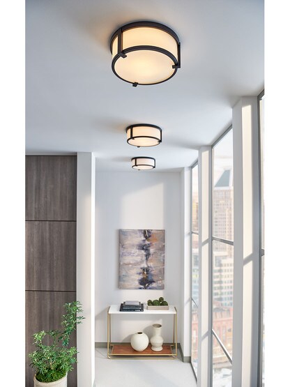 Lowell 2 Light Medium Flush Mount