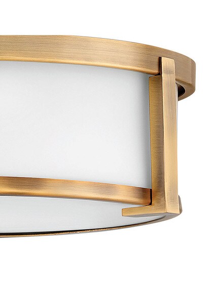 Lowell 3 Light Large Flush Mount