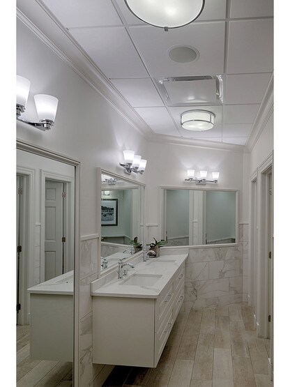 Lowell 3 Light Large Flush Mount