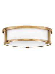 Lowell 3 Light Large Flush Mount