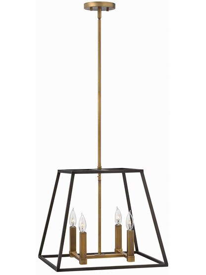 Fulton 18 inch Pendant in Bronze.