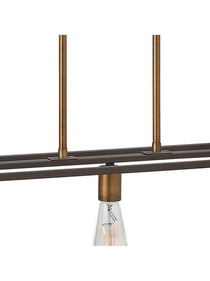 Alternate View of Fulton 5-Light Kitchen Island Pendant.