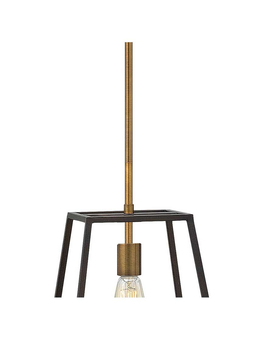 Alternate View of Fulton Small Pendant.