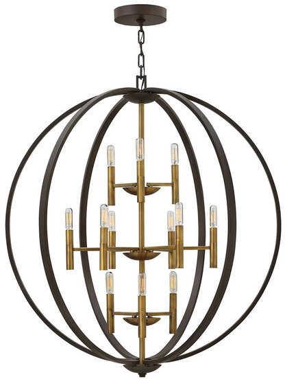 Euclid 12-Light Pendant.