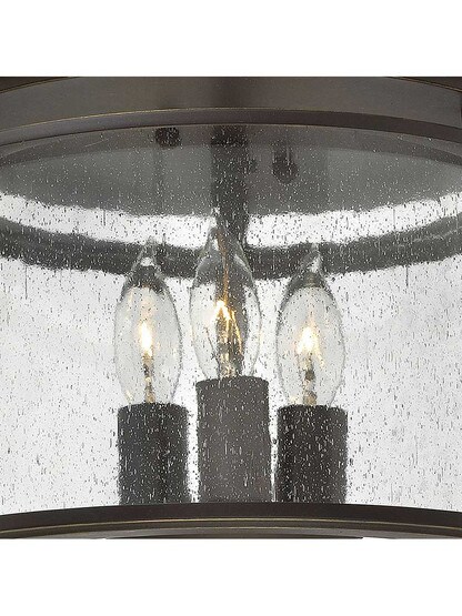 Alternate View 2 of Gentry Flush Mount Ceiling Light With 3 Lights.