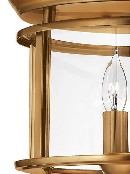 Gentry Flush Mount Ceiling Light With 3 Lights