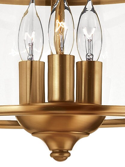 Gentry Flush Mount Ceiling Light With 3 Lights
