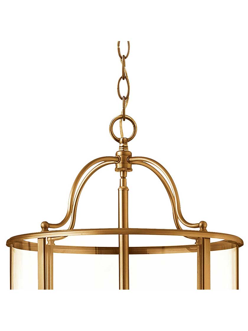 Alternate View of Gentry Large Foyer Pendant With 6 Lights.