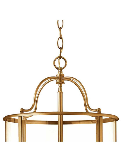 Alternate View of Gentry Large Foyer Pendant With 6 Lights.