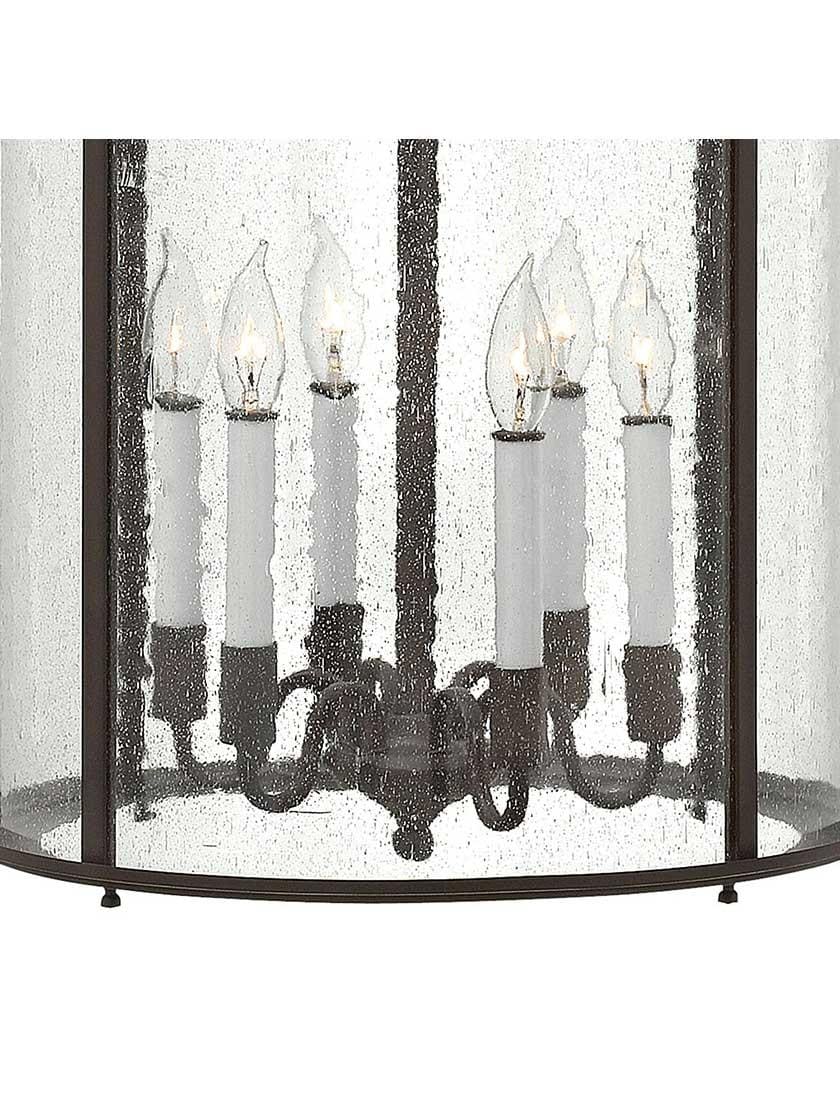 Alternate View 2 of Gentry Large Foyer Pendant With 6 Lights.
