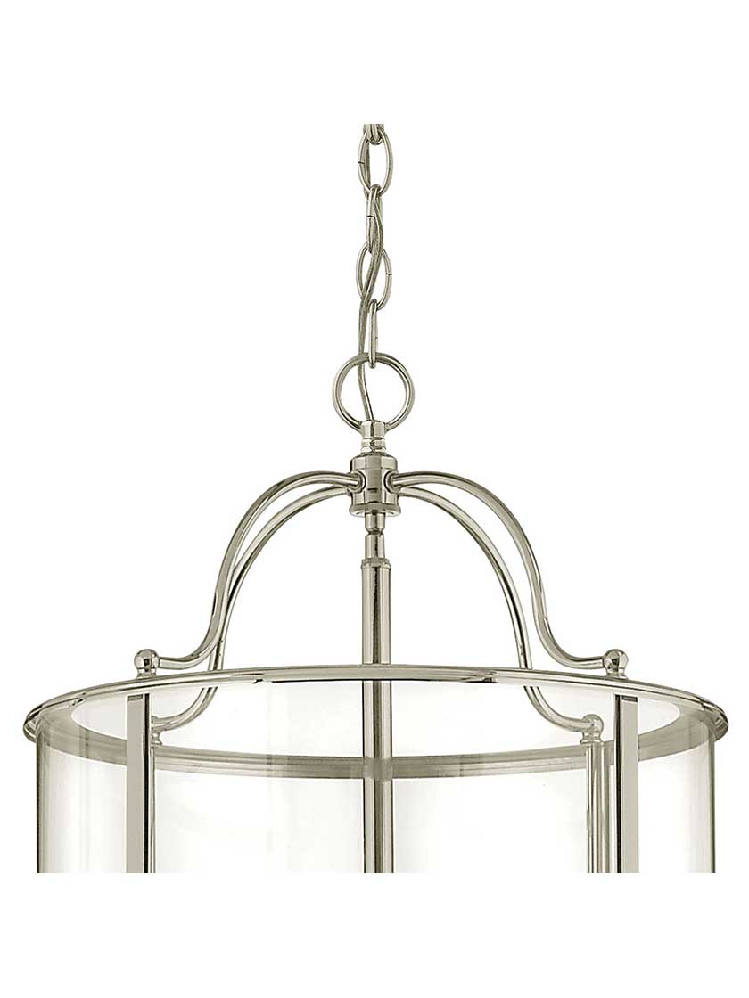 Alternate View 3 of Gentry Large Foyer Pendant With 6 Lights.