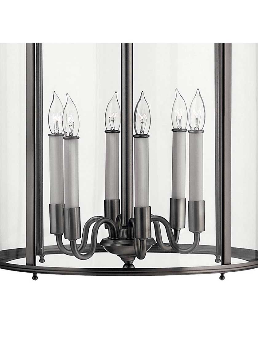 Alternate View 6 of Gentry Large Foyer Pendant With 6 Lights.