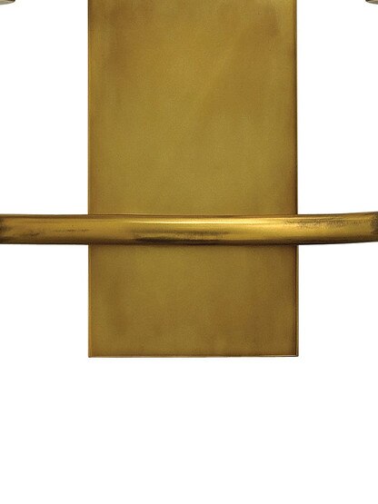 Margeaux Double Sconce with Etched-Opal Glass Shade