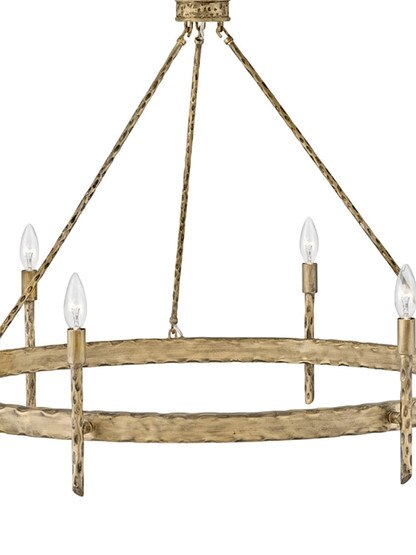 Tress 6 Light Chandelier