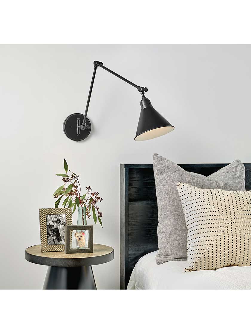 Alternate View 3 of Arti Articulating Arm 1-Light Sconce.