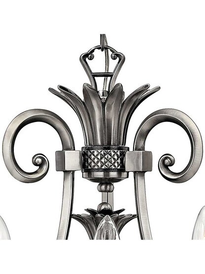 Alternate View 3 of Pineapple Mini Chandelier With 3 Candle Lights.