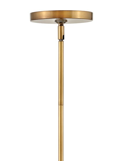 Palma 4 Light Medium Pendant in Heritage Brass